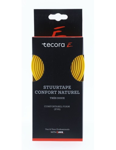 Tecora E stuurlint Confort Naturel geel