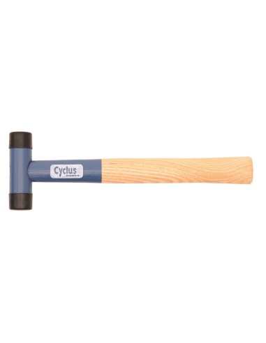 Cyclus hamer kunststof met terugslagdemping 650 gram