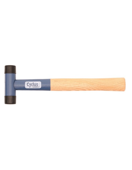 Cyclus hamer kunststof met terugslagdemping 650 gram