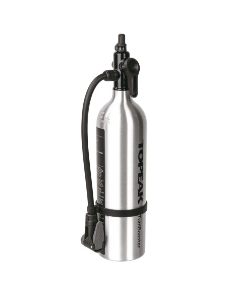 Topeak TubiBooster X met pompslang 26 cm