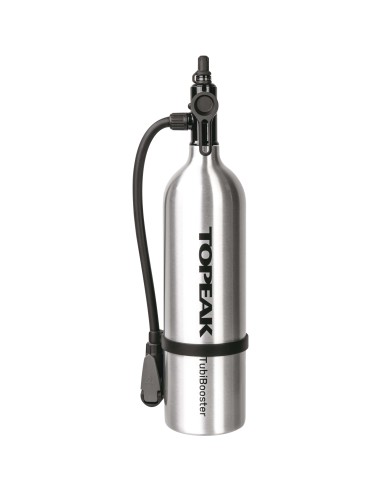 Topeak TubiBooster X met pompslang 26 cm