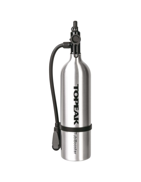 Topeak TubiBooster X met pompslang 26 cm