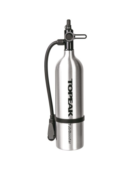 Topeak TubiBooster X met pompslang 26 cm