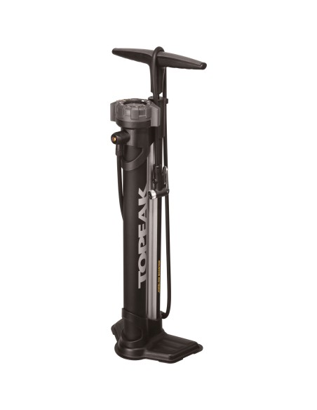 Topeak vloerpomp JoeBlow Booster black met pompslang 153 cm