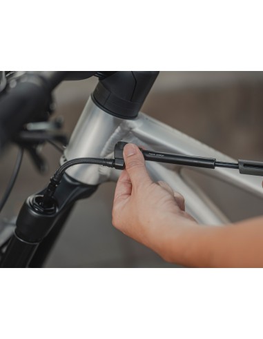 Topeak minipomp suspension Nano Shock met pompslang 8.5 cm