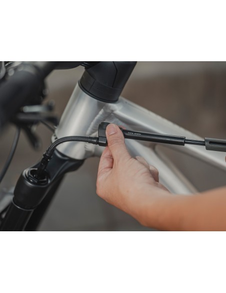 Topeak minipomp suspension Nano Shock met pompslang 8.5 cm
