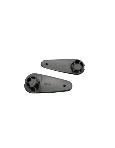 Cortina crankdop druppelvorm zwart