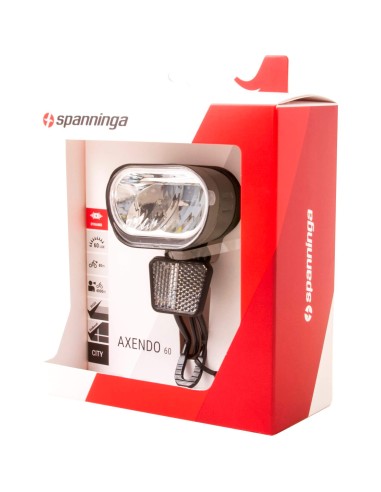 Spanninga koplamp Axendo 60 XE 6-36v E-bike