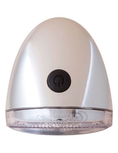 Spanninga koplamp Swingo Xb batterij 4 lux chroom