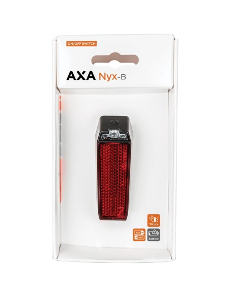 Axa achterlicht Nyx batterij spatbord