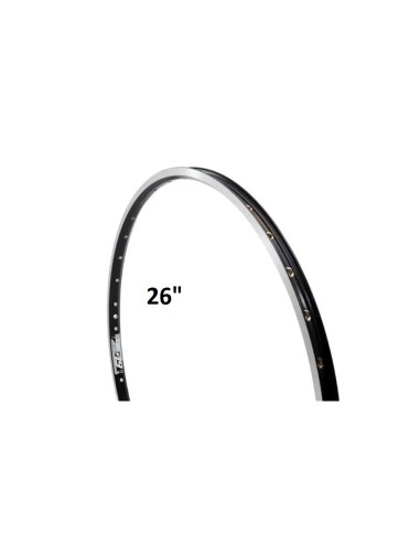 Ryde velg 26 ZAC19 36/14 zwart CNC