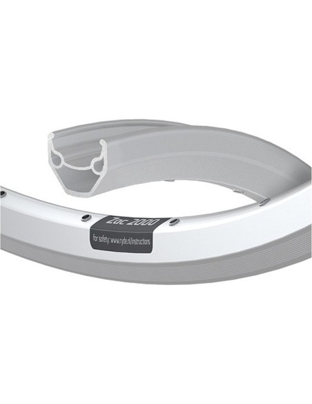 Ryde velg 28 ZAC2000 36/14 silver