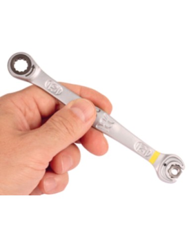 Cyclus Wera steek/ring-ratelsleutel 15 Joker