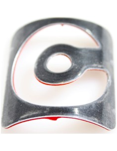 Cortina balhoofdplaatje logo C zwart