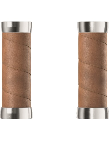 Brooks handvatten Slender Leather grips 100mm honey