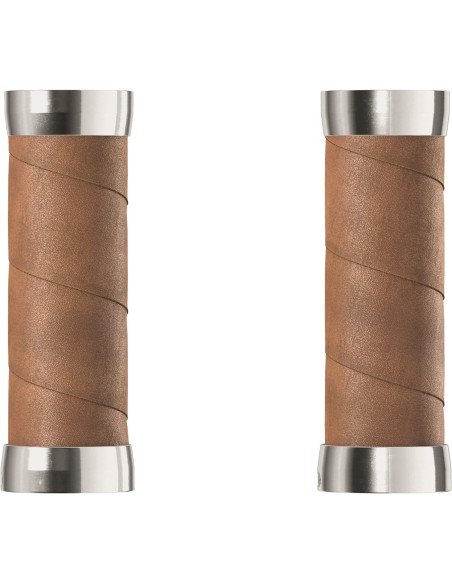 Brooks handvatten Slender Leather grips 100mm honey