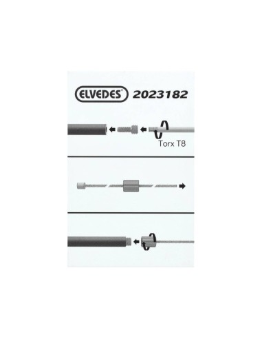 Elvedes binnen naar buitenkabel verbindingsset