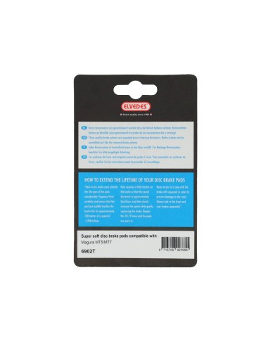 Elvedes schijfremblok Magura MT5 / MT7 super soft