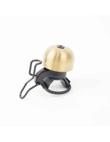 Widek bel Paperclip mini XXL nz PVD goud op kaart