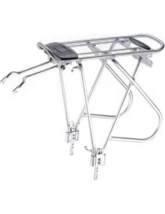 Massload achterdrager verstelbaar met spinbinder zilver