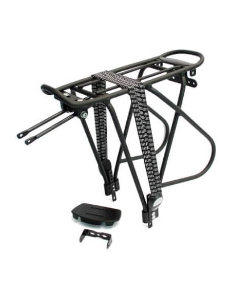 Massload achterdrager verstelbaar met spinbinder zwart