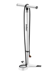 IceToolz vloerpomp Extreme 260PSI met meter alu/wit