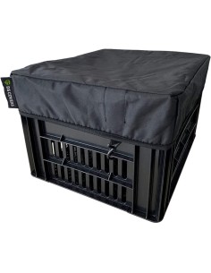 DS Covers fietskrathoes M 35x45 cm zwart