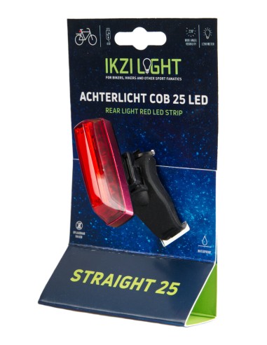 IKZI Light achterlicht Straight 25 usb zadelpen