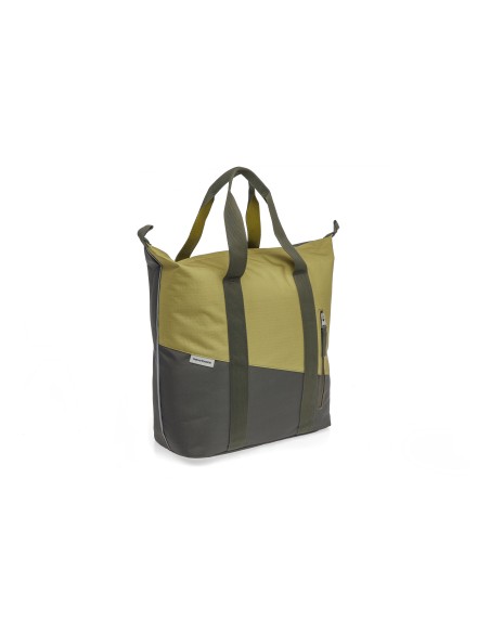 New Looxs fietstas enkel shopper Kota Oslo olive/yellow 24L