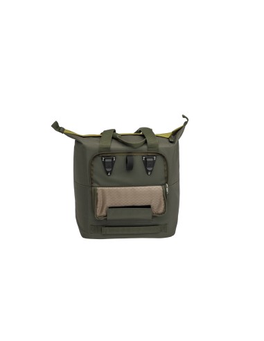 New Looxs fietstas enkel shopper Kota Oslo olive/yellow 24L