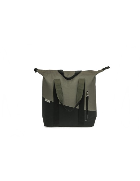 New Looxs fietstas enkel shopper Kota Oslo black/green 24L