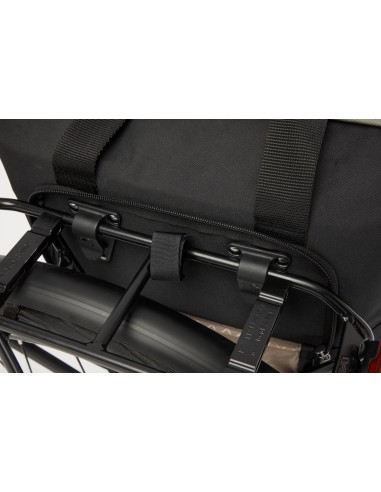 New Looxs fietstas enkel shopper Kota Oslo black/green 24L