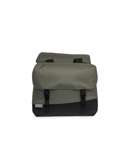 New Looxs fietstas dubbel Joli Oslo black/green 37L