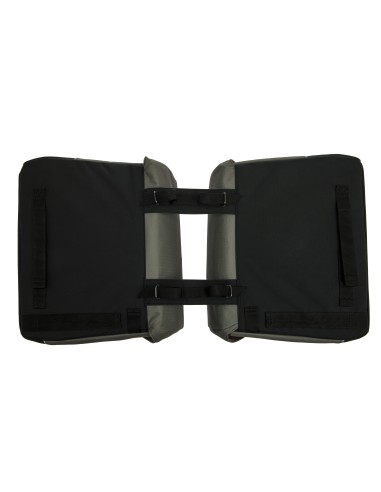 New Looxs fietstas dubbel Joli Oslo black/green 37L