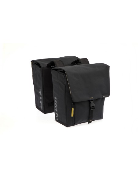 New Looxs fietstas dubbel Tulum black 32L