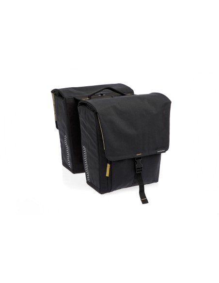 New Looxs fietstas dubbel Tulum afneembaar black 32L
