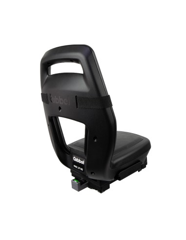 Qibbel achterzitje Junior 6+ MIK-HD Midnight Black -zwart