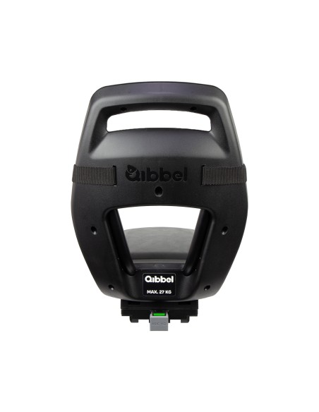 Qibbel achterzitje Junior 6+ MIK-HD Midnight Black -zwart