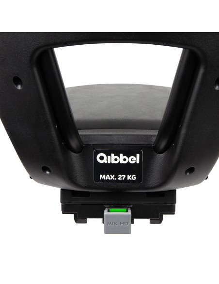 Qibbel achterzitje Junior 6+ MIK-HD Midnight Black -zwart