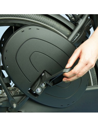 Qibbel achterzitje Junior 6+ MIK-HD Midnight Black -zwart