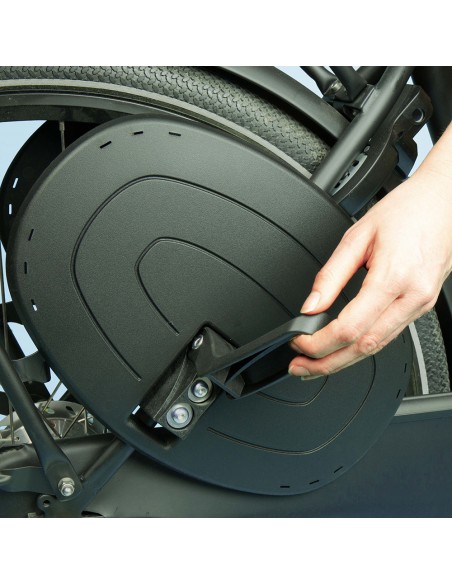 Qibbel achterzitje Junior 6+ MIK-HD Midnight Black -zwart