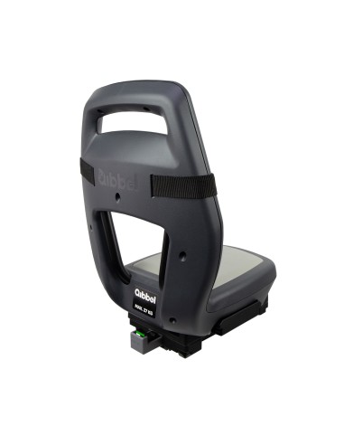 Qibbel achterzitje Junior 6+ MIK-HD antraciet/grijs