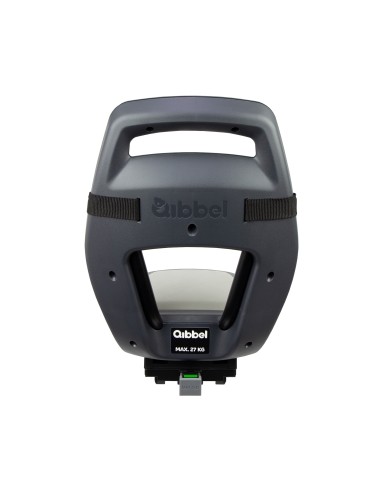 Qibbel achterzitje Junior 6+ MIK-HD antraciet/grijs