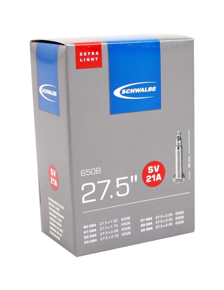 Schwalbe bnb SV21A Extra Light 27.5 inch 40/62-584 fv 40mm