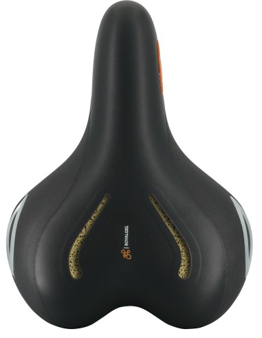Selle Royal zadel Lookin Moderate Stracciatella zwart