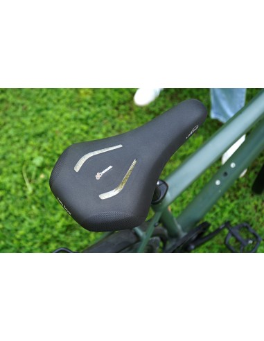 Selle Royal zadel Lookin Evo Athletic Stracciatella zwart