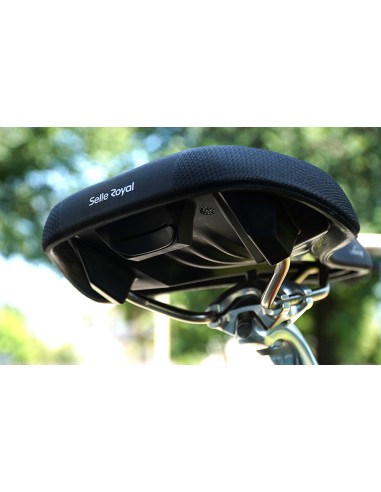 Selle Royal zadel Lookin Evo Athletic Stracciatella zwart