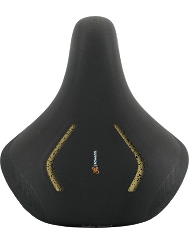 Selle Royal zadel Lookin Evo Relaxed Stracciatella zwart