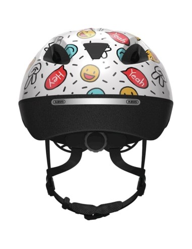 Abus helm Smooty 2.0 white smiley M 50-55 cm