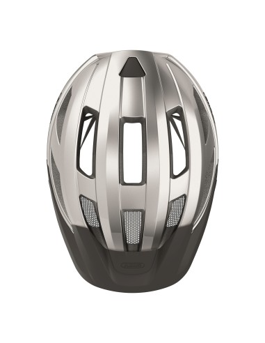 Abus helm Macator gleam silver M 52-58cm